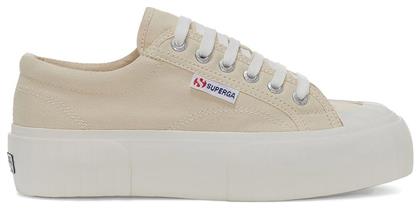 Superga Γυναικεία Flatforms Sneakers Μπεζ