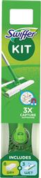 Swiffer Σκούπα Dry & Wet Κιτ Καθαρισμού 12τμχ