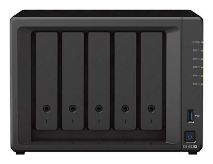 Synology DiskStation DS1522+ NAS με 5 θέσεις για HDD/M.2/SSD από το e-shop