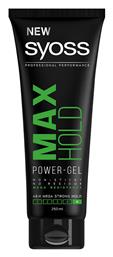 Syoss Max Hold Power No5 Gel Μαλλιών 250ml από το Pharm24