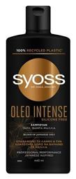 Syoss Oleo Intense Σαμπουάν Λάμψης για Ξηρά Μαλλιά 440ml