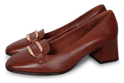 Tamaris Leather Classic Pumps Κονιάκ