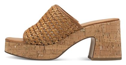 Tamaris Mules με Χοντρό Τακούνι σε Χρώμα