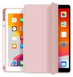 Tech-Protect SC Pen Smart Cover Flip Cover Δερματίνης Ροζ Χρυσό (iPad 2019/2020/2021 10.2'')