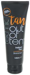 Technic Out of Ten Instant Shimmer Self Tanning Κρέμα Σώματος 125ml