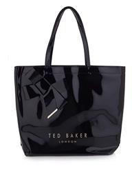 Ted Baker Knot Bow Large Icon Γυναικεία Τσάντα Shopper Ώμου Μαύρη