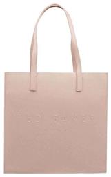 Ted Baker Soocon Icon Γυναικεία Τσάντα Shopper 'Ωμου Ροζ