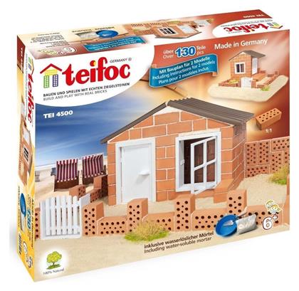 Teifoc Παιχνίδι Κατασκευών Ξύλινo Χτίζοντας Καλοκαιρινό Σπίτι για Παιδιά 6+ Ετών