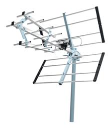 Telco UHF-366 050011 Εξωτερική Κεραία Τηλεόρασης (δεν Απαιτεί Τροφοδοσία) Μαύρη