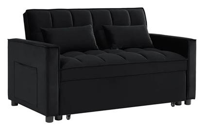 Tempo Διθέσιος Καναπές Κρεβάτι Βελούδινος 141x98x77εκ.