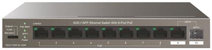 Tenda TEG1110PF-8-102W Managed L2 PoE+