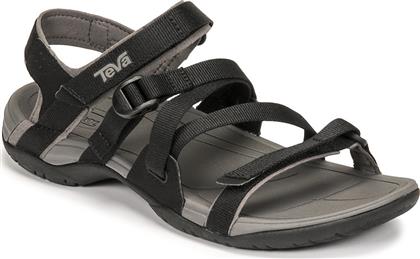 Teva Ascona Sport Web Γυναικεία Σανδάλια σε Μαύρο Χρώμα