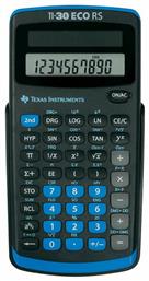 Texas Instruments Αριθμομηχανή Επιστημονική TI-30 Eco RS 10 Ψηφίων σε Μαύρο Χρώμα