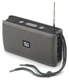 TG282 Ηχείο Bluetooth 5W με Ραδιόφωνο και Διάρκεια Μπαταρίας έως 4 ώρες Γκρι