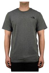 The North Face Simple Dome Ανδρικό T-shirt Γκρι Μονόχρωμο