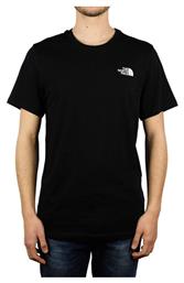 The North Face Simple Dome Ανδρικό T-shirt Κοντομάνικο Μαύρο