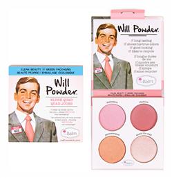 theBalm Παλέτα με Ρουζ Will Powder Blush 10gr