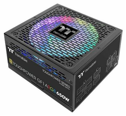 Thermaltake ToughPower GF1 ARGB 650W Μαύρο Τροφοδοτικό Υπολογιστή Full Modular 80 Plus Gold