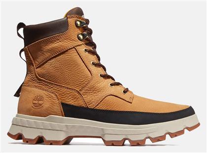 Timberland Δερμάτινα Κίτρινα Ανδρικά Μποτάκια Αδιάβροχα