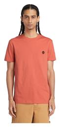 Timberland Dunstan River Ανδρικό T-shirt Κοντομάνικο Burnt Sienna