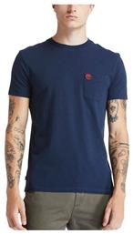 Timberland Dunstan River Ανδρικό T-shirt Κοντομάνικο Navy Μπλε