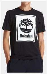 Timberland YC Core + SS Stack Logo Black