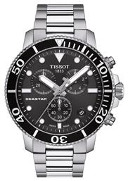 Tissot Seastar 1000 Ρολόι Μπαταρίας με Μεταλλικό Μπρασελέ