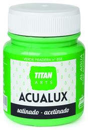 Titan Acualux Χρώμα Νερού Μεταλλικών Αποχρώσεων Verde Pradera 858 100ml