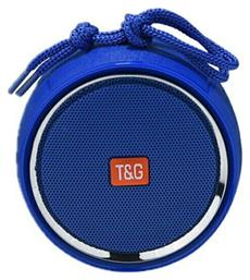 T&G Ηχείο Bluetooth 3W με Ραδιόφωνο και Διάρκεια Μπαταρίας έως 4 ώρες Μπλε