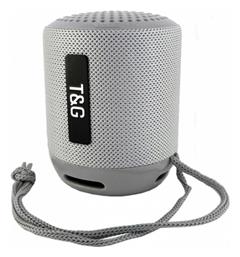 T&G Ηχείο Bluetooth 5W με Ραδιόφωνο και Διάρκεια Μπαταρίας έως 3 ώρες Γκρι