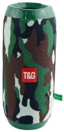 T&G TG-117 Bluetooth 5W έως 4 ώρες Army Green