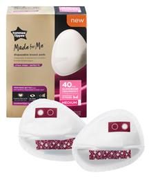 Tommee Tippee Closer To Nature Breast Pads Daily Medium 40τμχ από το Pharm24