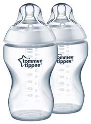 Tommee Tippee Σετ Πλαστικά Μπιμπερό Closer to Nature Κατά των Κολικών με Θηλή Σιλικόνης 340ml για 3+ μηνών 2τμχ