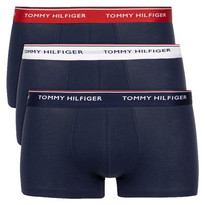 Tommy Hilfiger Ανδρικά Μποξεράκια 3Pack Μπλε