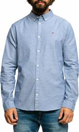 Tommy Hilfiger Ανδρικό Πουκάμισο με Στενή Γραμμή Μακρυμάνικo Twilight Navy