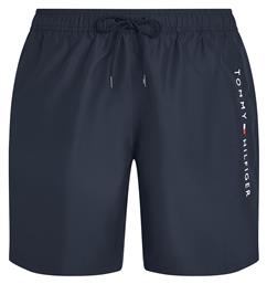 Tommy Hilfiger Drawstring Ανδρικό Μαγιό Βερμούδα Μπλε Σκούρο με Ρίγες