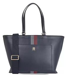 Tommy Hilfiger Γυναικεία Τσάντα Tote Χειρός Μπλε