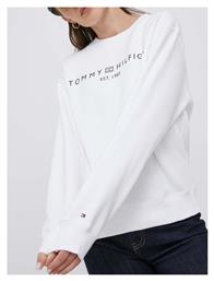 Tommy Hilfiger Γυναικείο Φούτερ Λευκό