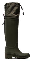 Tommy Hilfiger Overknee Rainboot Γυναικείες Γαλότσες Χακί