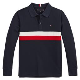 Tommy Hilfiger Παιδική Χειμερινή Μπλούζα Μακρυμάνικη Navy Μπλε