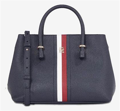 Tommy Hilfiger Th Emblem Satchel Γυναικεία Τσάντα Navy Μπλε από το Modivo