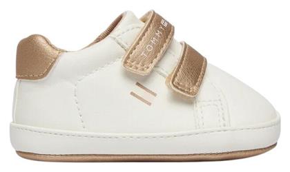 Tommy Hilfiger Βρεφικά Sneakers Αγκαλιάς Μπεζ