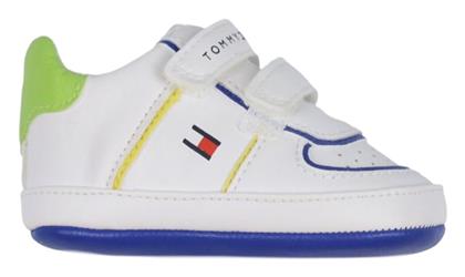 Tommy Hilfiger Βρεφικά Sneakers Αγκαλιάς Λευκά