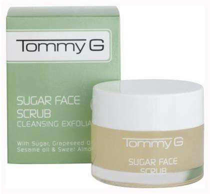 TommyG Sugar Face Scrub Cleansing Exfoliant 50ml από το Galerie De Beaute