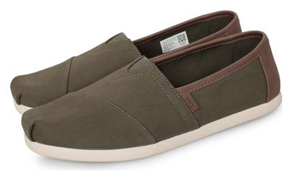 Toms Alpargata 3.0 Ανδρικές Εσπαντρίγιες σε Πράσινο Χρώμα