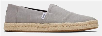 Toms Alpargata Rope 2.0 Ανδρικές Εσπαντρίγιες σε Γκρι Χρώμα