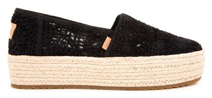 Toms Γυναικείες Εσπαντρίγιες σε Μαύρο Χρώμα