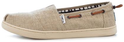 Toms Παιδικές Εσπαντρίγιες Slip-On Μπεζ Bimini Youth Chambray Cord