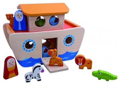 Tooky Toys Κιβωτός του Νώε από Ξύλο για 24+ Μηνών (Διάφορα Σχέδια) 1τμχ από το Public