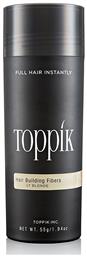 Toppik Ίνες Κάλυψης Αραίωσης Μαλλιών με Κερατίνη Hair Building Fibers Giant Light Blonde 55gr